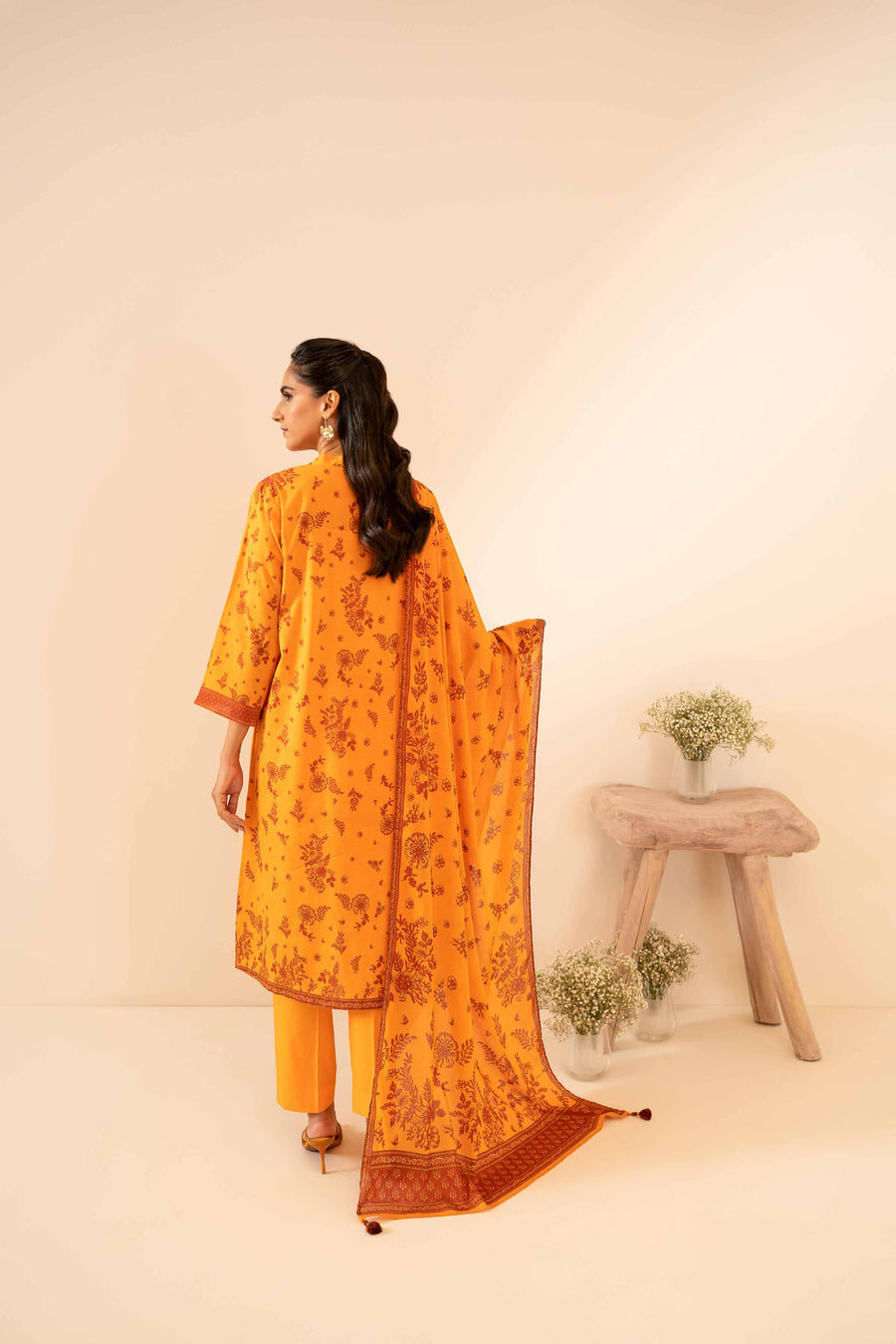 Nishat Summer Unstitched Printed Lawn 3Pc Suit - 42401052