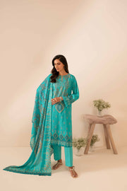Nishat Summer Unstitched Printed Lawn 3Pc Suit - 42401053