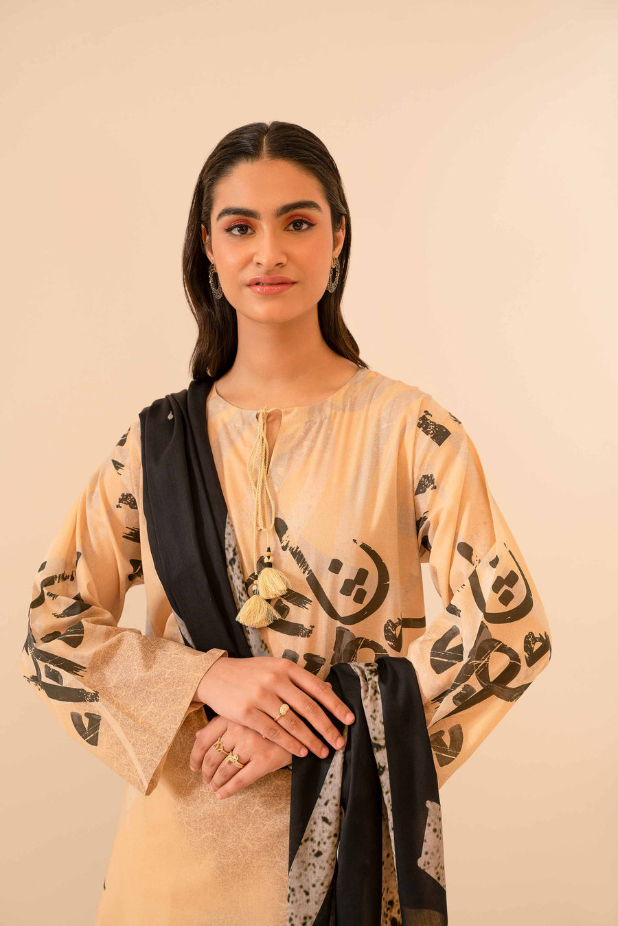 Nishat Summer Unstitched Printed Lawn 3Pc Suit - 42401056