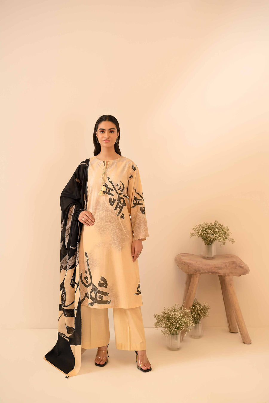 Nishat Summer Unstitched Printed Lawn 3Pc Suit - 42401056