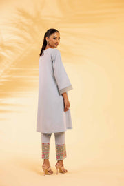 Nishat Summer Unstitched Embroidered Cambric 2Pc Suit - 42401058