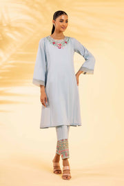 Nishat Summer Unstitched Embroidered Cambric 2Pc Suit - 42401058