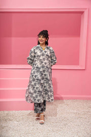 Nishat Summer Unstitched Printed Lawn 2Pc Suit - 42401074