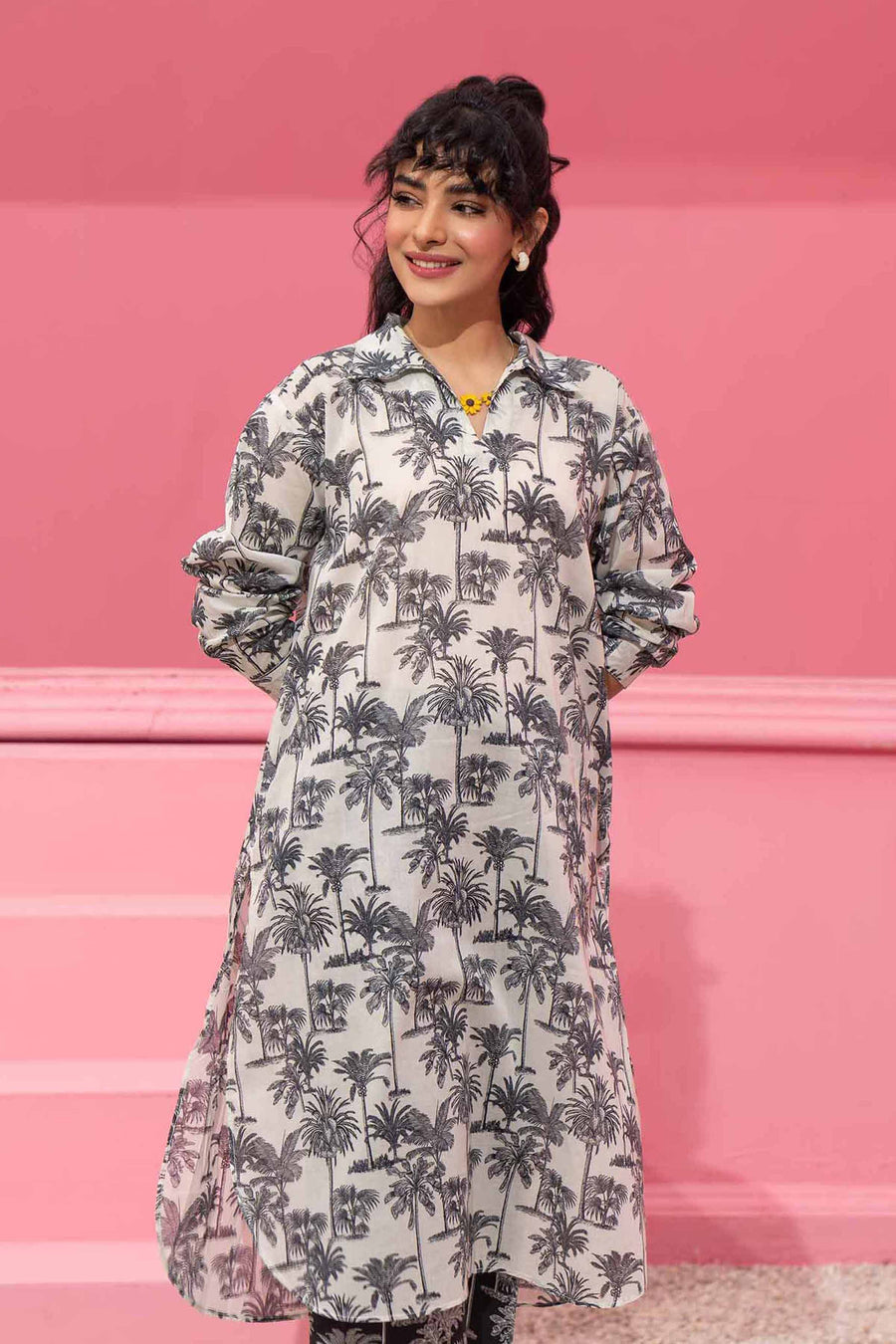 Nishat Summer Unstitched Printed Lawn 2Pc Suit - 42401074