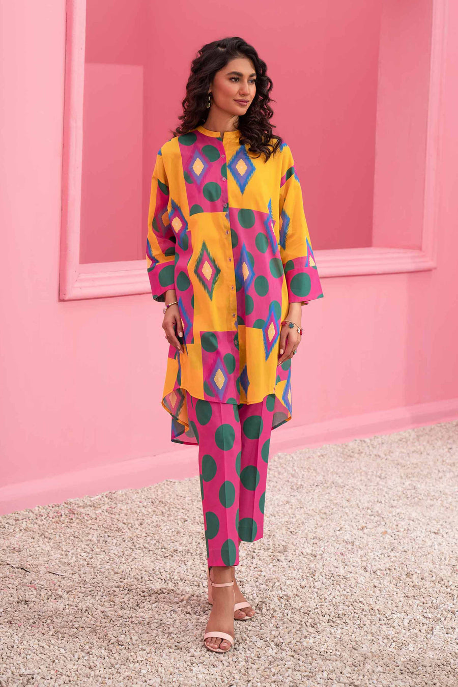 Nishat Summer Unstitched Printed Lawn 2Pc Suit - 42401075