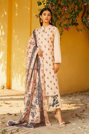 Nishat Summer Unstitched Embroidered Cambric 3Pc Suit - 42401077