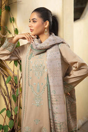 Nishat Summer Unstitched Embroidered Cambric 3Pc Suit - 42401078