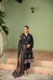 Nishat Summer Unstitched Embroidered Cambric 3Pc Suit - 42401084