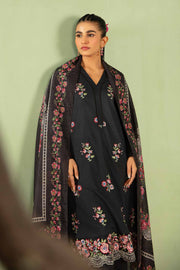 Nishat Summer Unstitched Embroidered Cambric 3Pc Suit - 42401084