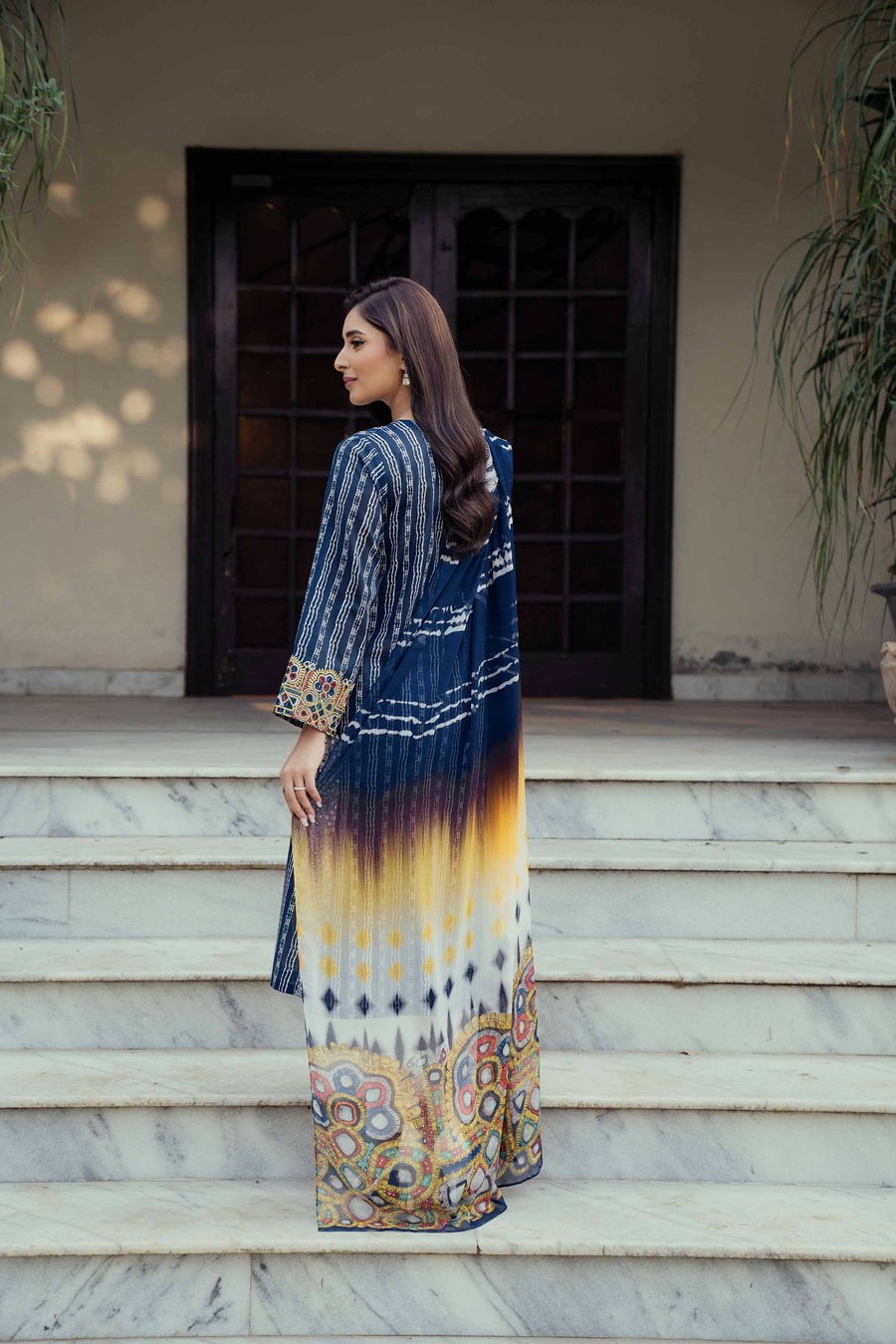 Nishat Summer Unstitched Embroidered Lawn 2Pc Suit - 42401089