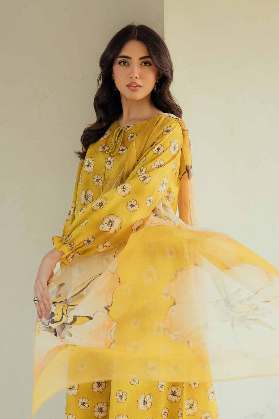 Nishat Summer Unstitched Printed Lawn 2Pc Suit - 42401092