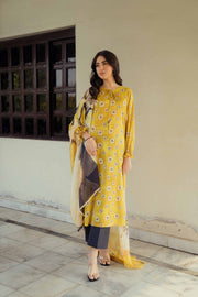 Nishat Summer Unstitched Printed Lawn 2Pc Suit - 42401092
