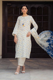 Nishat Summer Unstitched Printed Lawn 2Pc Suit - 42401093