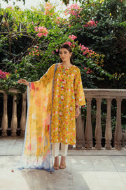 Nishat Summer Unstitched Printed Lawn 2Pc Suit - 42401095