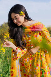 Nishat Summer Unstitched Printed Lawn 2Pc Suit - 42401095