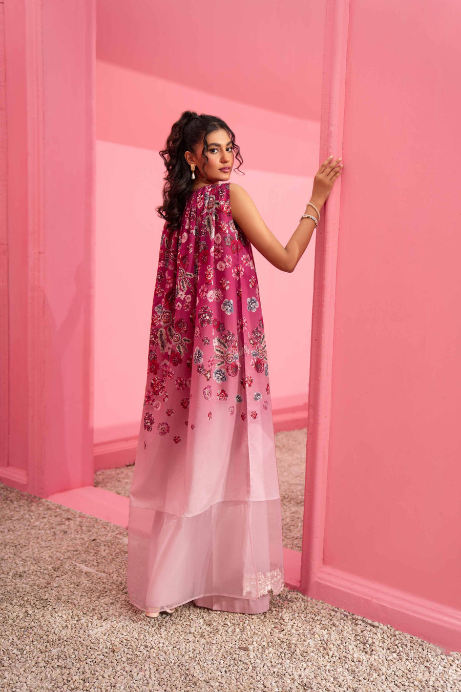 Nishat Summer Unstitched Embroidered Lawn 2Pc Suit - 42401102