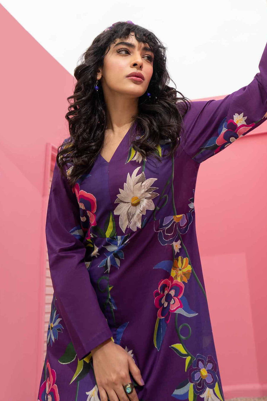 Nishat Summer Unstitched Embroidered Lawn 2Pc Suit - 42401104