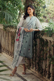 Nishat Summer Unstitched Printed Lawn 2Pc Suit - 42401107