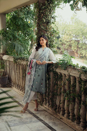 Nishat Summer Unstitched Printed Lawn 2Pc Suit - 42401107