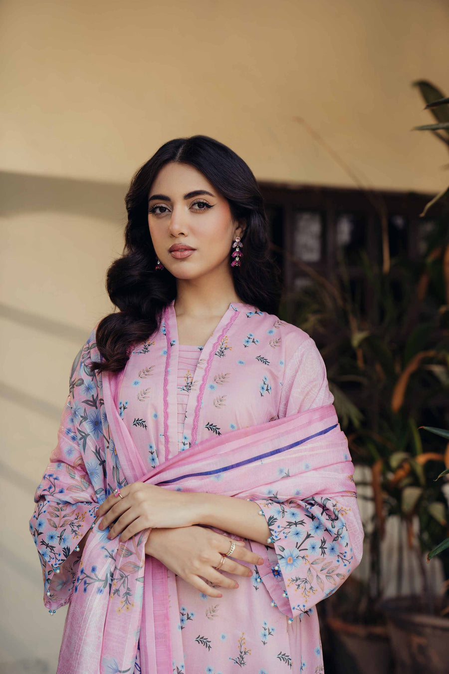 Nishat Summer Unstitched Printed Lawn 2Pc Suit - 42401108