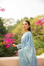 Nishat Summer Unstitched Printed Lawn 2Pc Suit - 42401112