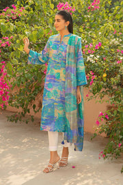 Nishat Summer Unstitched Printed Lawn 2Pc Suit - 42401114