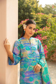 Nishat Summer Unstitched Printed Lawn 2Pc Suit - 42401114