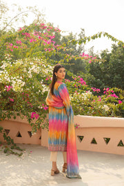 Nishat Summer Unstitched Printed Lawn 2Pc Suit - 42401116