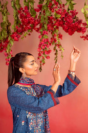 Nishat Summer Unstitched Embroidered Lawn 3Pc Suit - 42401117