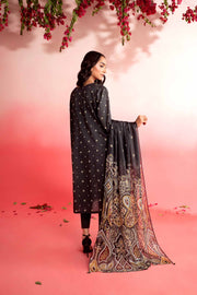 Nishat Summer Unstitched Embroidered Lawn 3Pc Suit - 42401118