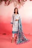 Nishat Summer Unstitched Embroidered Lawn 3Pc Suit - 42401119