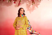 Nishat Summer Unstitched Embroidered Lawn 3Pc Suit - 42401120