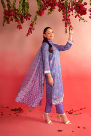 Nishat Summer Unstitched Embroidered Lawn 3Pc Suit - 42401129