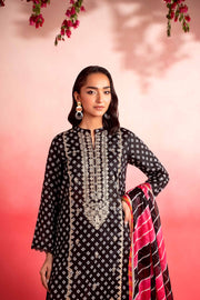 Nishat Summer Unstitched Embroidered Lawn 3Pc Suit - 42401131