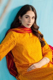 Nishat Summer Unstitched Printed Lawn 3Pc Suit - 42401137