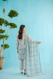 Nishat Summer Unstitched Printed Lawn 3Pc Suit - 42401138