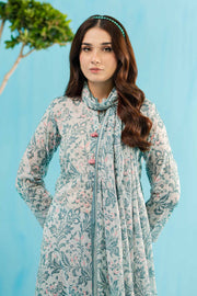 Nishat Summer Unstitched Printed Lawn 3Pc Suit - 42401138