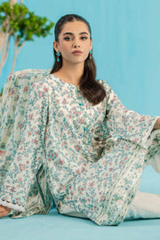 Nishat Summer Unstitched Printed Lawn 3Pc Suit - 42401140