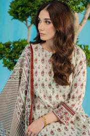 Nishat Summer Unstitched Printed Lawn 3Pc Suit - 42401141