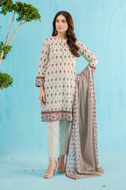 Nishat Summer Unstitched Printed Lawn 3Pc Suit - 42401141