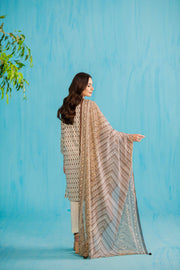 Nishat Summer Unstitched Printed Lawn 3Pc Suit - 42401145