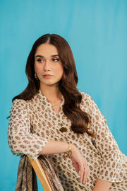 Nishat Summer Unstitched Printed Lawn 3Pc Suit - 42401145