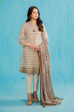 Nishat Summer Unstitched Printed Lawn 3Pc Suit - 42401145