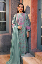 Nishat Summer Unstitched Embroidered Lawn 3Pc Suit - 42401148