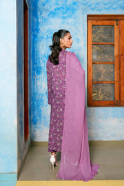 Nishat Summer Unstitched Embroidered Lawn 3Pc Suit - 42401151