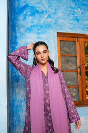 Nishat Summer Unstitched Embroidered Lawn 3Pc Suit - 42401151