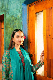 Nishat Summer Unstitched Embroidered Lawn 3Pc Suit - 42401152