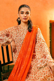Nishat Summer Unstitched Embroidered Lawn 3Pc Suit - 42401154