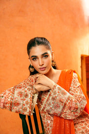 Nishat Summer Unstitched Embroidered Lawn 3Pc Suit - 42401154