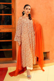 Nishat Summer Unstitched Embroidered Lawn 3Pc Suit - 42401154